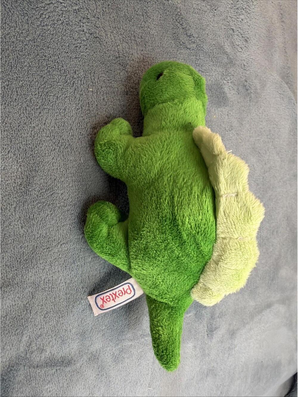 Prextex Green Crocodile Dinosaur Plush Stuffed Animal Soft Toy 8 in